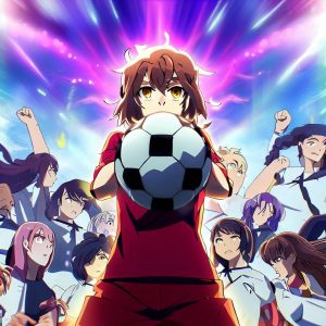 Anime style interpretation image of the Women's World Cup