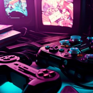 AI generated Modern Gaming Classics in a gamer aesthetic